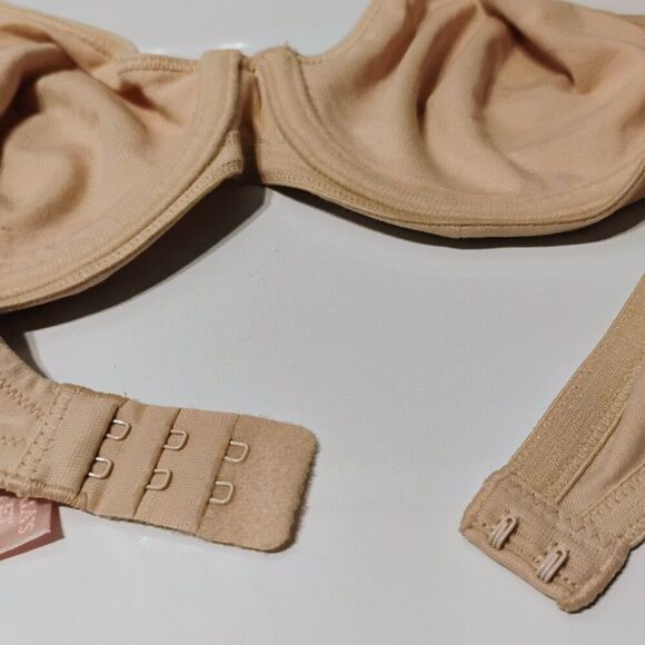 Victorias Secret Like New 34B Y2K Vintage Unlined Full Cups Underwire Tan - Picture 11 of 12